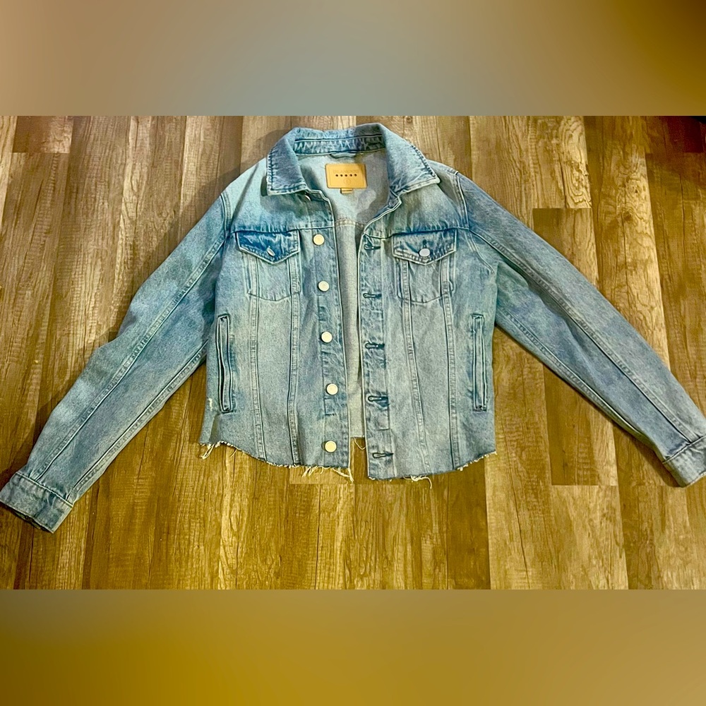 Blank NYC Distressed Jean Jacket